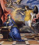 El Greco The Annuciation Spain oil painting artist